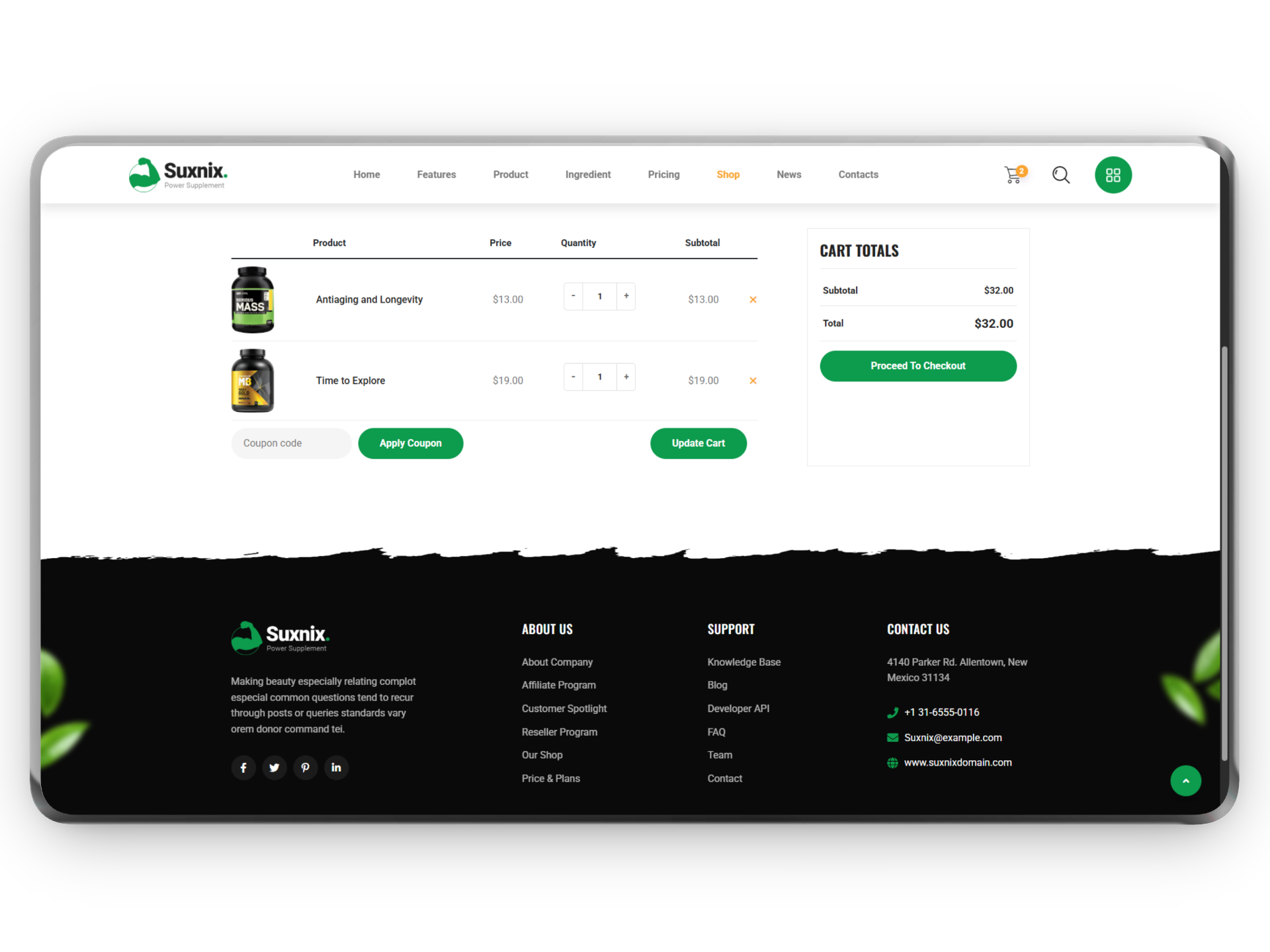 Image gallery marquee